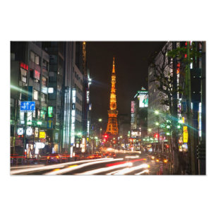 Foto Tóquio, Japão. A Torre de Tóquio é uma comunicação