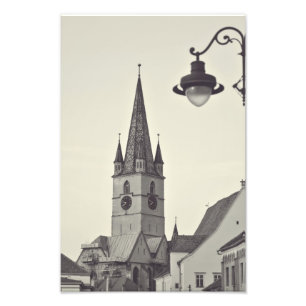 Foto Torre de igreja evangélica, Sibiu