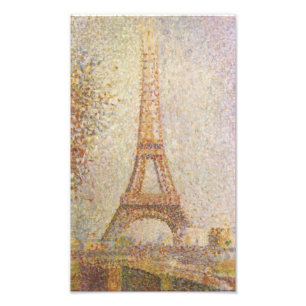 Foto Torre Eiffel de Georges Seurat