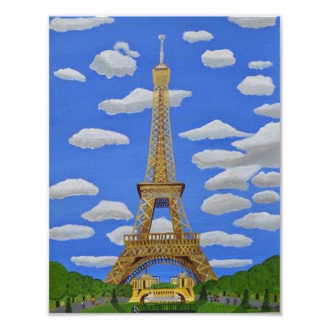 Foto Torre Eiffel Paris (Frente)