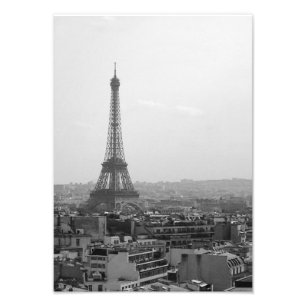 Foto Torre Eiffel (preto & branco)