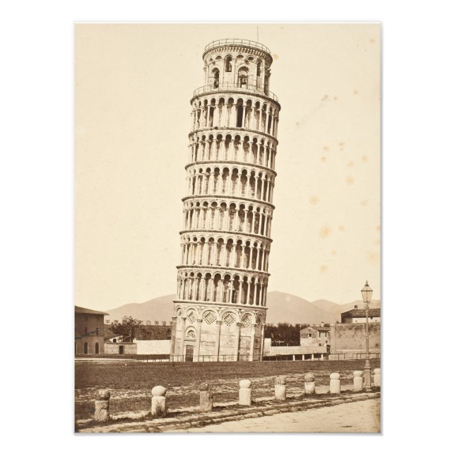 Foto Torre inclinada de Pisa (Frente)