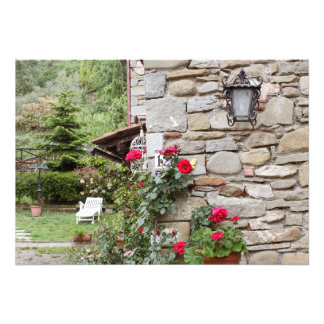 Foto Toscana. Itália. Uma fazenda italiana.