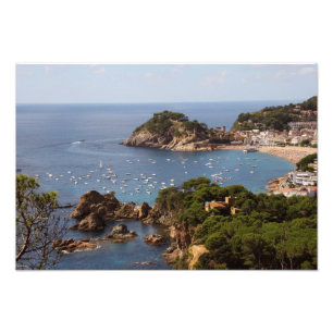 Foto TOSSA DE MAR. Cidade localizada na Costa Brava.