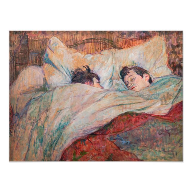 Foto Toulouse-Lautrec - A Cama (Frente)