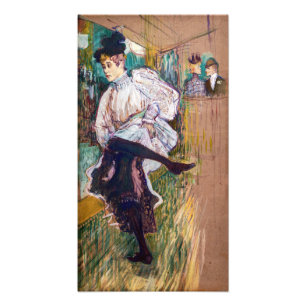 Foto Toulouse-Lautrec - Jane Avril Dançando