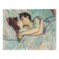 Toulouse-Lautrec - Na Cama, O Beijo