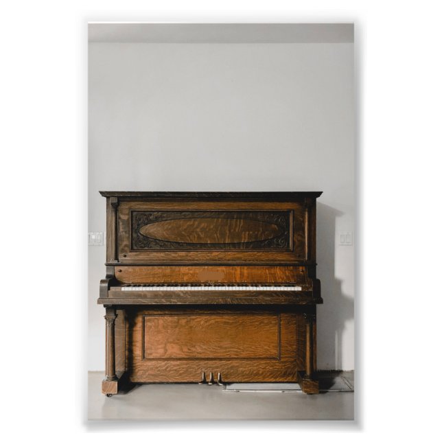 Foto Trabalho de arte de Piano bonito (Frente)