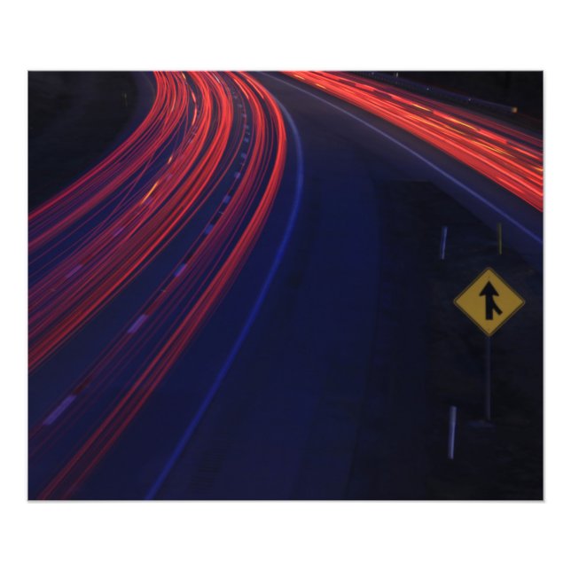 Foto Traços leves para o tráfego do veículo (Frente)