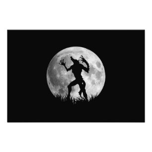 Foto Transformação legal da Lua cheia do homem-lobo