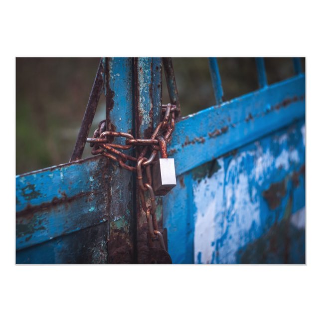 Foto Trava da porta antiga (Frente)