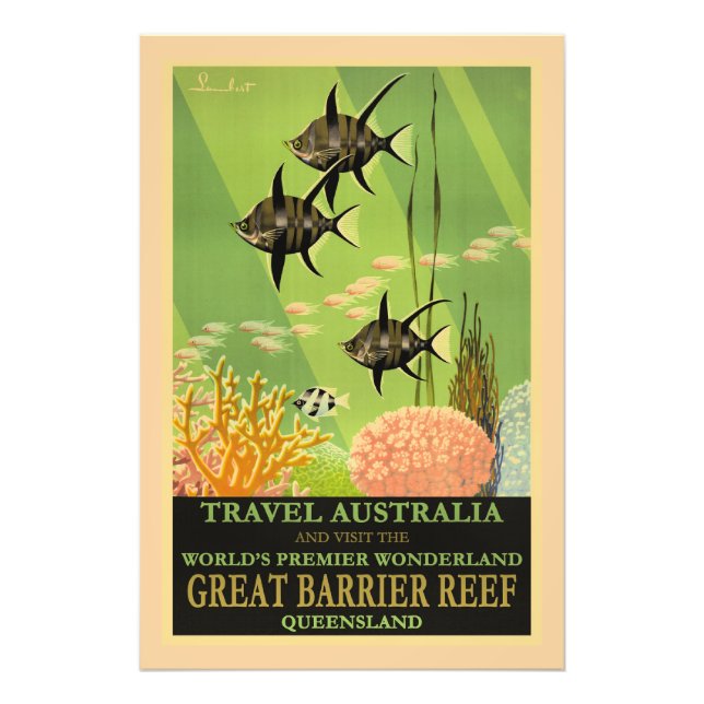 Foto Travel Australia, Great Barrier Reef, (Frente)