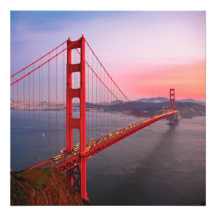 Foto Travesseiro decorativo da ponte ouro
