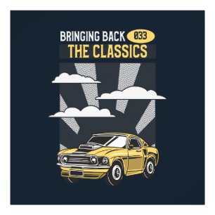 Foto Trazendo de volta o carro-retrô clássico