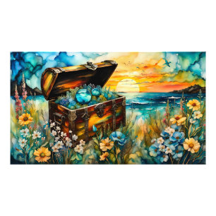 Foto Treasure Chest de Jardim de Flores Selvagens