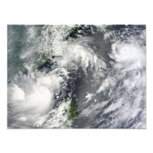 Foto Três fortes tempestades