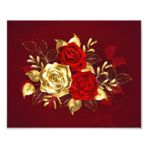 Foto Três Rosas de joalharia