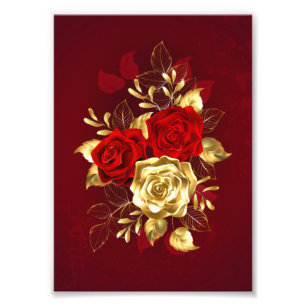 Foto Três Rosas de joalharia