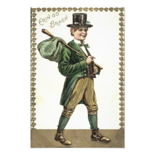 Foto Trevo de Leprechaun Hobo Bindle