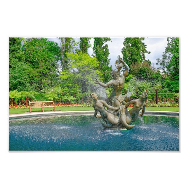 Foto Triton Fountain Regent Park, Impressão de Londres (Frente)