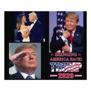 Foto Trump 2020 trazendo a América de volta