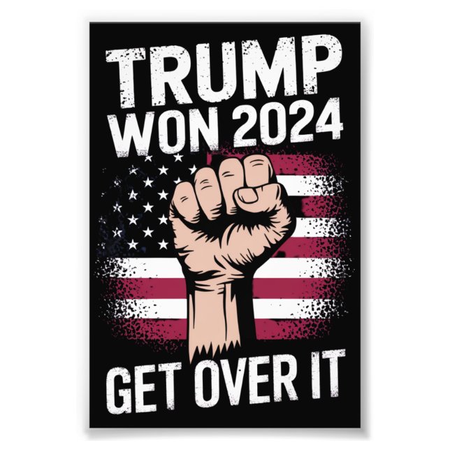 Foto Trump Nós Ganhamos Inauguração 47 Presidente dos E (Frente)