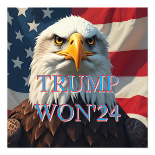 FOTO TRUMP WON 2024