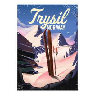Foto Trysil Noruega esqui