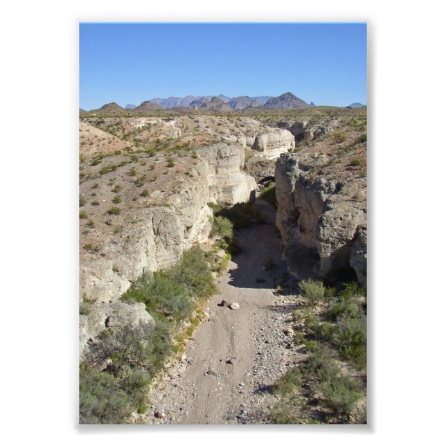 Foto Tuff Canyon, Parque Nacional Big Bend (Frente)