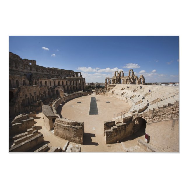 Foto Tunísia, Costa Central Tunisiana, El Jem, Romano 6 (Frente)
