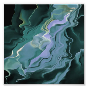 Foto Turbulência Azul - Arte Abstrato