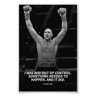 Foto Tyson fury Photo Enlargement