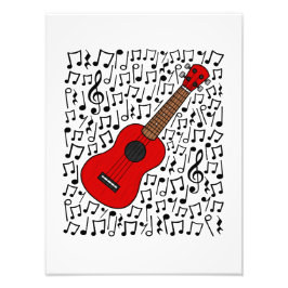 Foto Ukulele Musical Notes Uke Player Musical