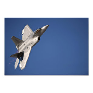 Foto Um avião do raptor F-22