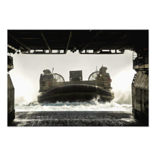 Foto Um coxim de ar da barca de descarregamento