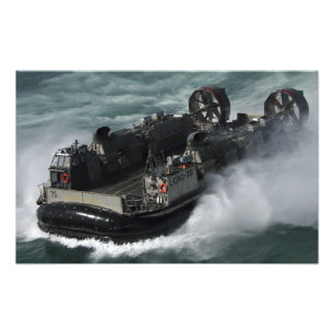 Foto Um coxim de ar da barca de descarregamento do