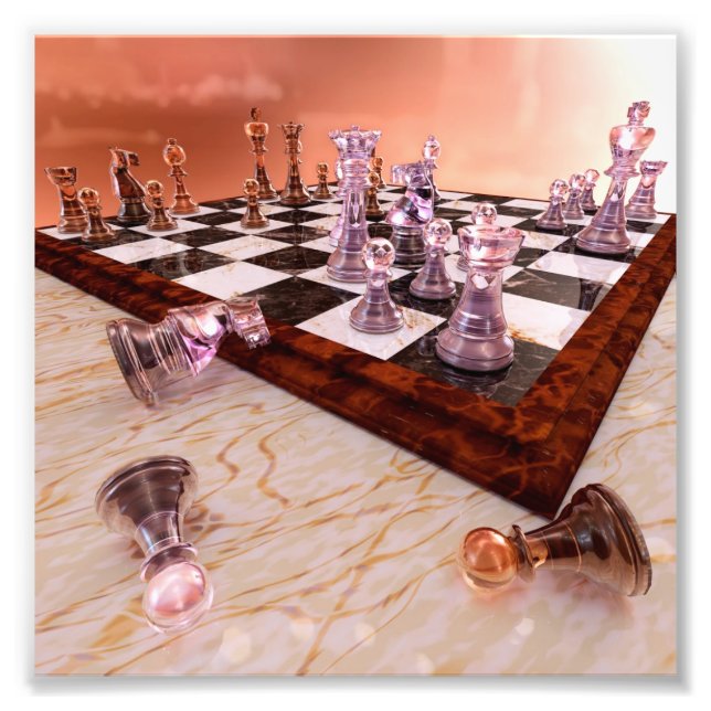 Foto Um jogo de xadrez (Frente)