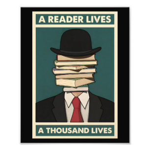 Foto Um Leitor Vive Mil Vidas Sabedoria Bibliófila