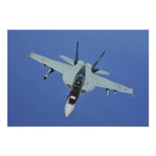 Foto Um Marinho americano F/A-18F Super Hornet em voo