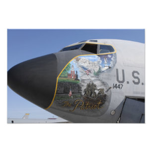 Foto Um nariz patriótico de KC-135
