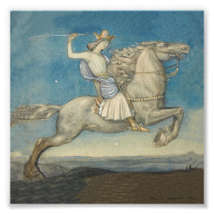 Foto “Um Príncipe Chegou” Aquarela de John Bauer