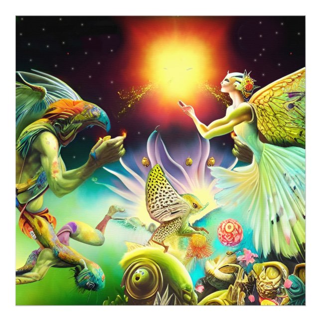 Foto Um Tempo de Pintura de Óleo Recompensa (Frente)