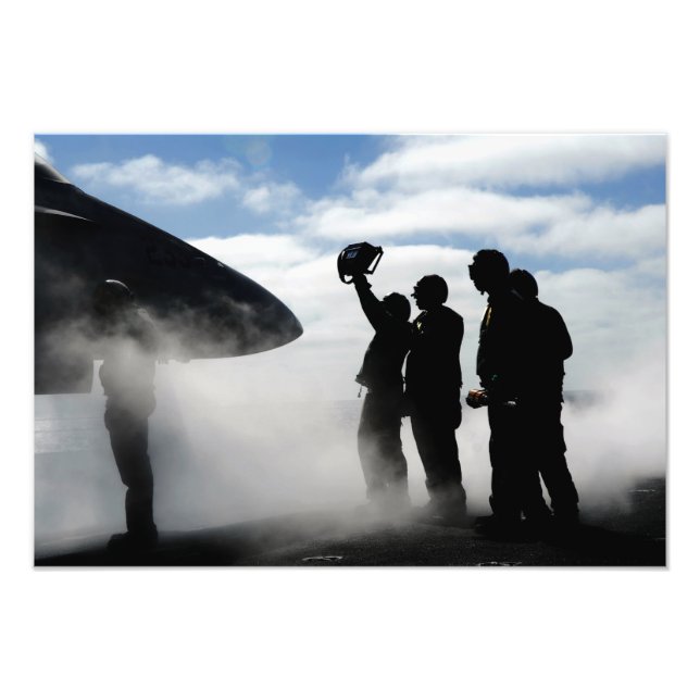 Foto Um tripulante de cabina (Frente)