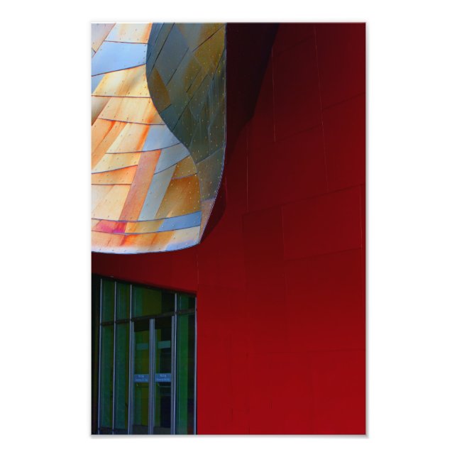 Foto Uma Forma De Vermelho. (Frente)