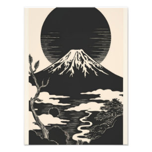 Foto Uma Homenagem a Nanquim ao Monte Fuji