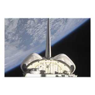 Foto Uma ideia parcial do esforço do vaivém espacial