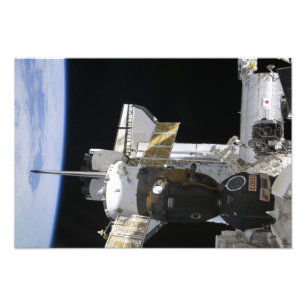Foto Uma nave espacial entrada de Soyuz