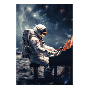 Foto Uma Sinfonia para as Estrelas Piano astronauta n
