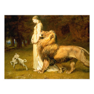 Foto Una E Leão De Spensers Faerie Queene - Riviere