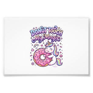 Foto Unicórnio Donut Toque no Meu Presente Mágico Stick